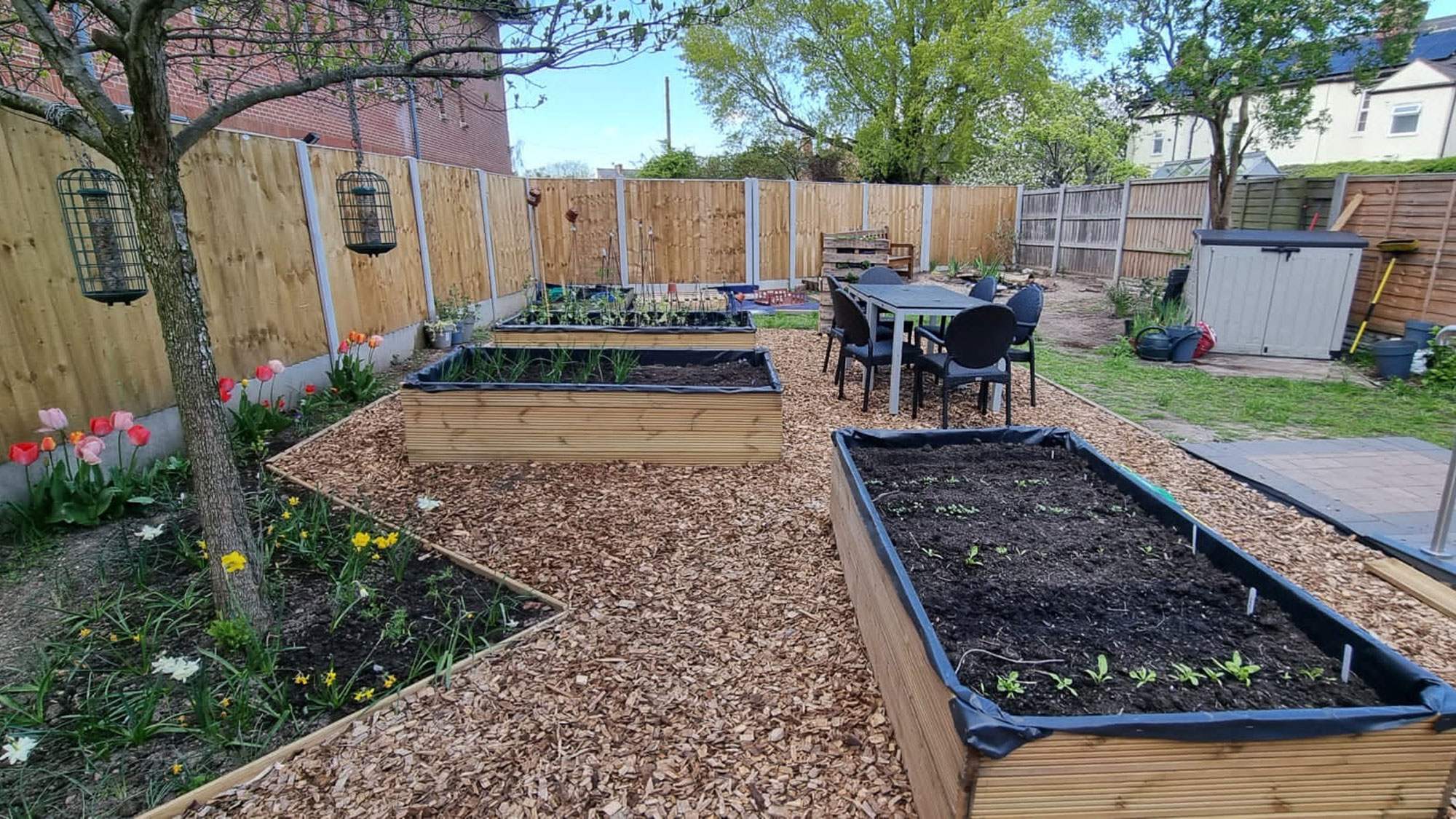 Gardening session